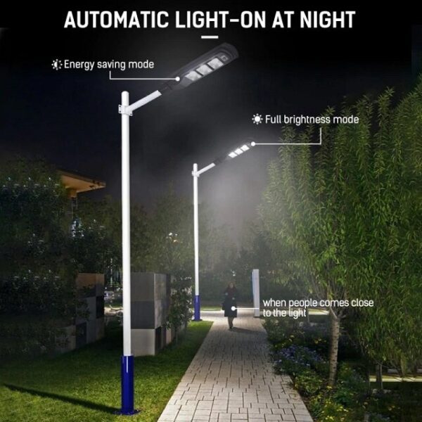 180W – Соларна Улична Лампа Със Сензор За Движение И Дистанционно Соларни Лампи лампа за градина 2