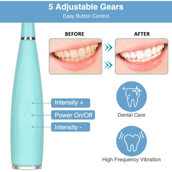 Ултразвуков Уред за Почистване на Зъби, Четка 3 в 1 Здраве и Красота waterpik зъбен душ 2