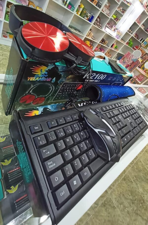 Геймърски комплект – клавиатура мишка и слушалки Компютри & Периферия геймърски комплект 2