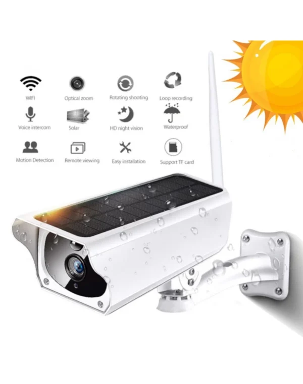 Соларна Wifi Камера, Водоустойчива Wi Fi Камери Wifi Камера 6