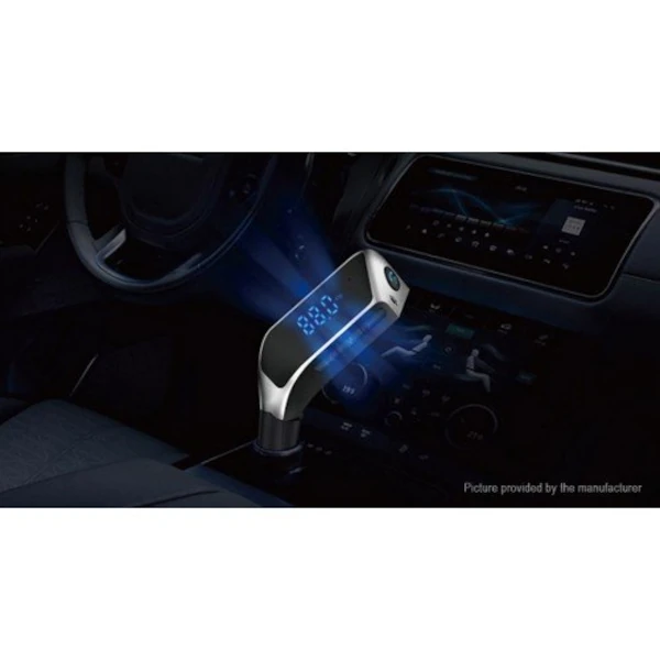 Трансмитер за кола и камион V1 Bluetooth, 12-24. AM FM радио, двойно USB зарядно устройство, hand-free Автоаксесоари bluetooth трансмитер за кола 3