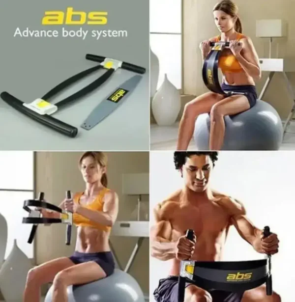 Фитнес уред за коремни преси ABS – Advanced Body System Здраве и Красота преносим фитнес уред 3