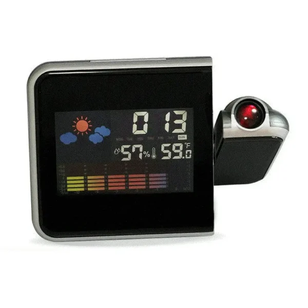 Настолен часовник с проектор, температура, влажност Други Дигитален часовник с проекция 3
