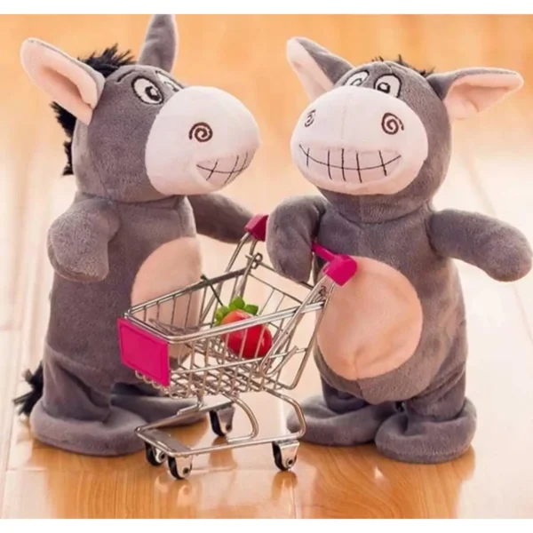 Говорещо магаре – плюшена играчка За Деца Пеещо магаре 5