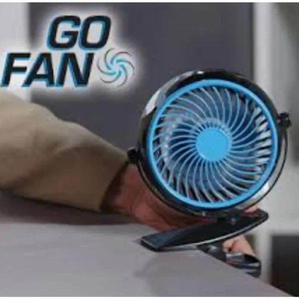 Преносим мини вентилатор Go Fan Други 2